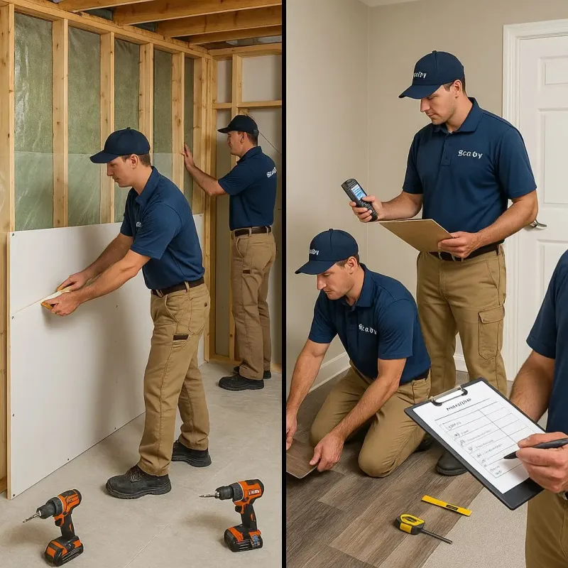 Repairs and Reconstruction process in Omega, GA